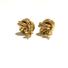 9ct Gold Knot Stud Earrings