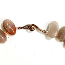 Sterling Silver Natural Sunstone Necklace