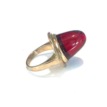 Sterling Silver Glass Ring