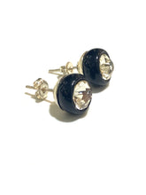 Sterling Silver and Rock Crystal Earrings