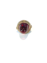 Sterling Silver Glass Ring