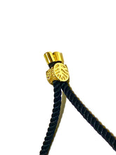 Adjustable Cubic Zirconia Evil Eye String Bracelet