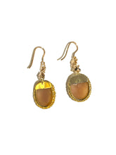 9ct Gold Cameo Earrings