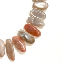 Sterling Silver Natural Sunstone Necklace