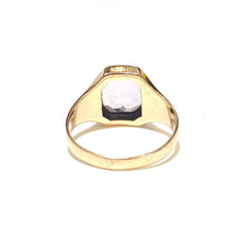 Antique Yellow Gold Amethyst Signet Ring