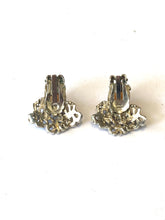 Pink Vintage Costume Clip On Earrings