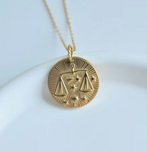 18ct Gold Plated Steel Star Sign Necklaces