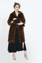 Vintage Brown Mink Coat