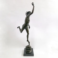 Antique Mercury Bronze Statue