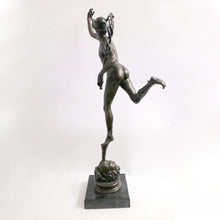 Antique Mercury Bronze Statue