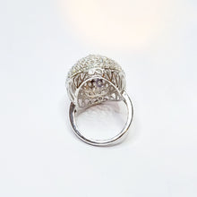 18ct White Gold 3.45ctw Diamond Cocktail Ring