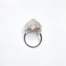 18ct White Gold 3.45ctw Diamond Cocktail Ring