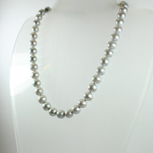 Light Grey Freshwater Pearl Beaded Necklace