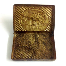 Antique Carved Bakelite Cigarette Case