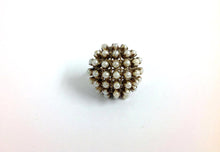 Vintage Cultured Pearl Dome Ring