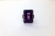 Large Amethyst Cocktail Ring