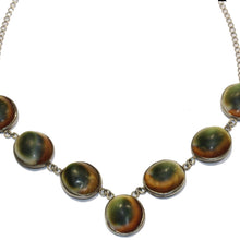 Vintage Cabochon "Cat's Eye" Operculum Necklace