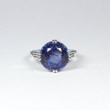 18ct White Gold 7.91ct Tanzanite Dress Ring