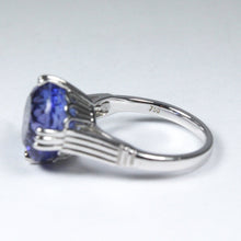 18ct White Gold 7.91ct Tanzanite Dress Ring