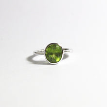 9ct White Gold 2.95ct Peridot Ring