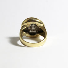 18ct Yellow Gold Ancient Roman Coin Signet Ring