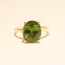 9ct Yellow Gold 2.12ct Peridot Ring