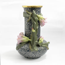 Antique Bishop and Stonier Blooming Cactus Vase