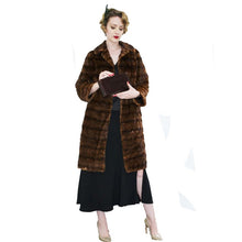 Vintage Brown Mink Coat