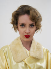 White Mink Fur Collar