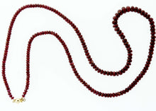 Natural Pigeon Blood Faceted Ruby Strand Necklace