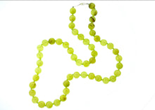 Natural Serpentine Bead Necklace