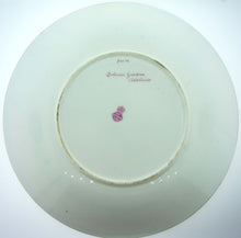 Early Minton Hand-painted Porcelain Plate "Botanic Gardens, Adelaide"