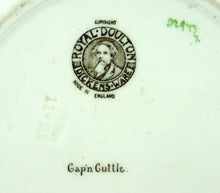 Royal Doulton England Decorative Wall Plate Cap'n Cuttle