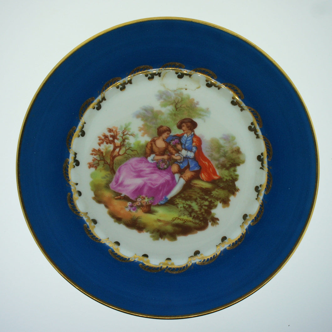 Royal Vienna Pre-Raphaelite Scene Decorative Plate