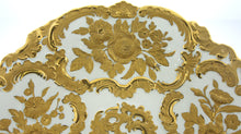 Meissen Germany Decorative Bowl Embossed Gold Design