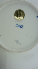 Meissen Germany Decorative Bowl Embossed Gold Design