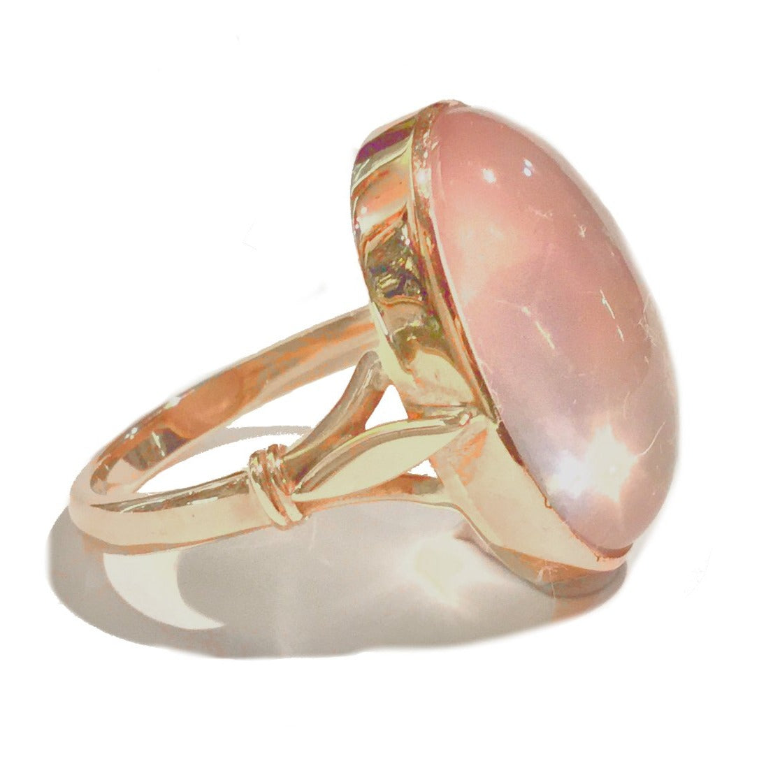 Gold and rose shop quartz ring