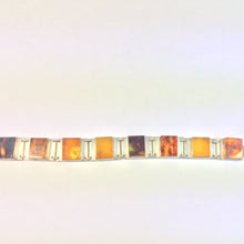 Natural Baltic Amber Sterling Silver Bracelet