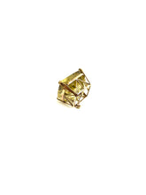 18ct Yellow Gold 100ct Citrine Square Pendant
