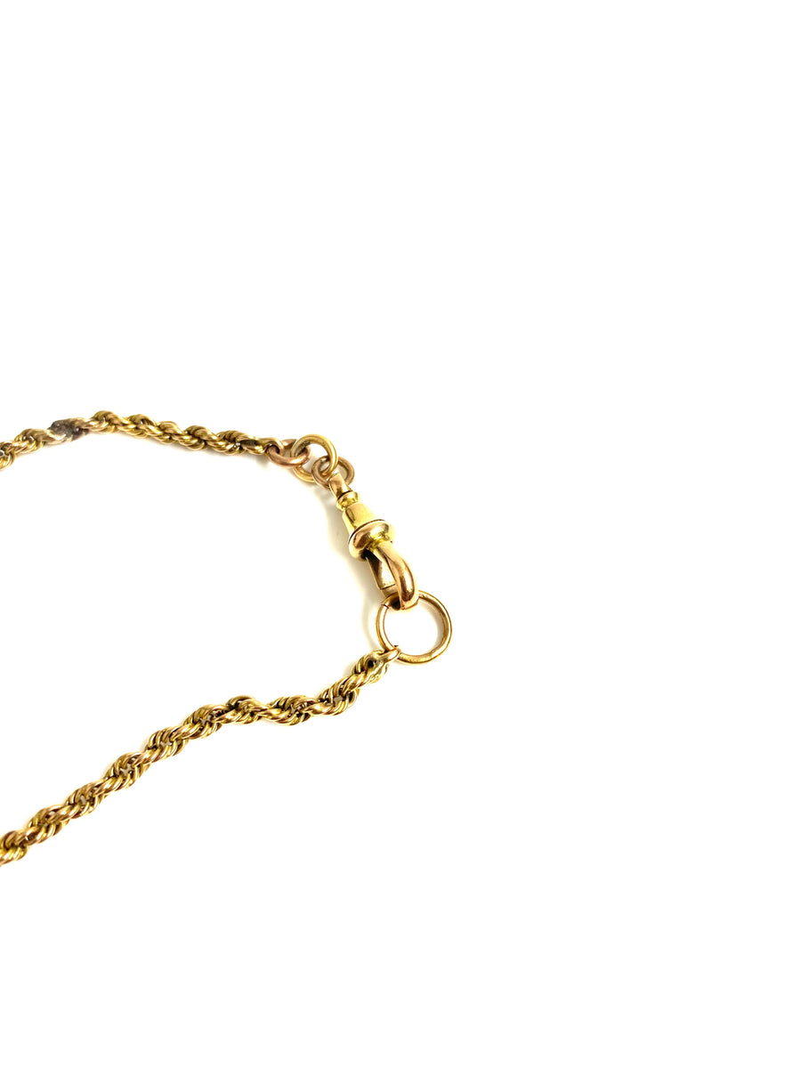 18ct gold locket and chain Clearance