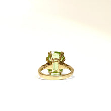 18ct Yellow Gold Peridot Ring