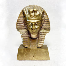 Vintage Brass Tutankhamun Bust Figurine