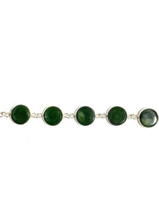 Round Nephrite Jade Bracelet