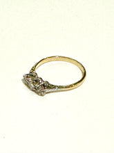 18ct Yellow Gold Trilogy Diamond Ring