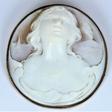 Pre-Raphaelite Cameo Brooch