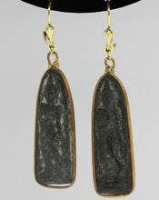 9ct Yellow Gold Stone Buddha Drop Earrings