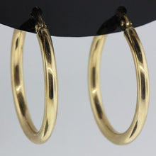 9ct Yellow Gold Hoop Earrings