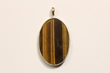 Sterling Silver Tiger's Eye Pendant