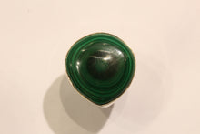 Sterling Silver Malachite Ring