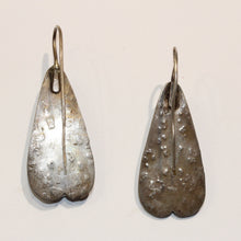 Vintage Sterling Silver Zuni Turquoise Hook Drop Earrings